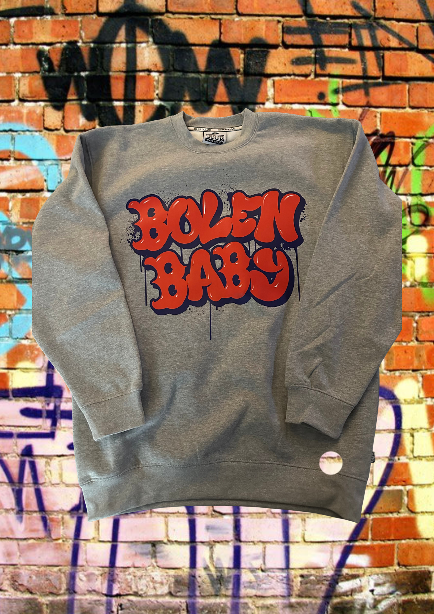Bubble Graffiti Crew Neck